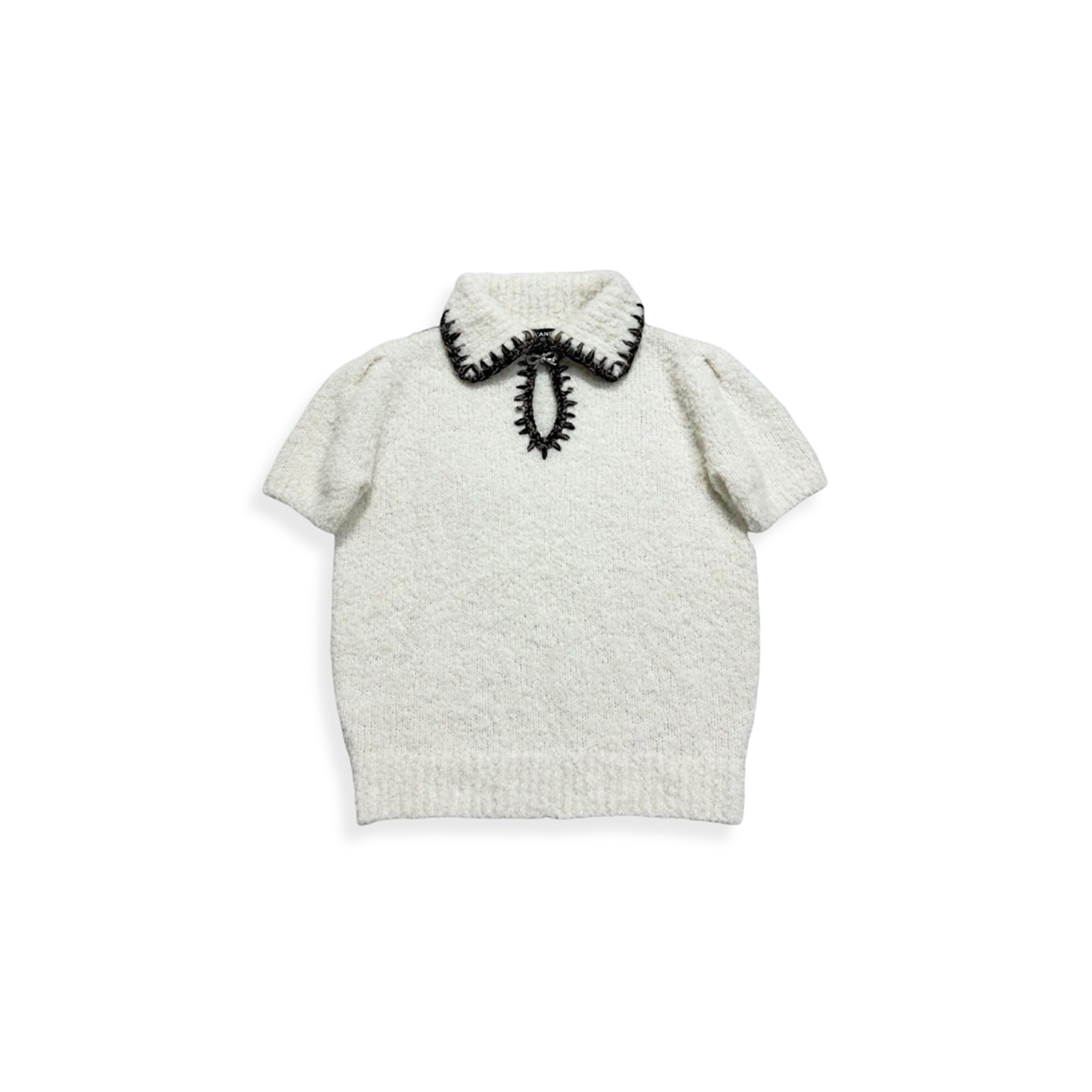 CHANEL KNITTED SHORT SLEEVES 